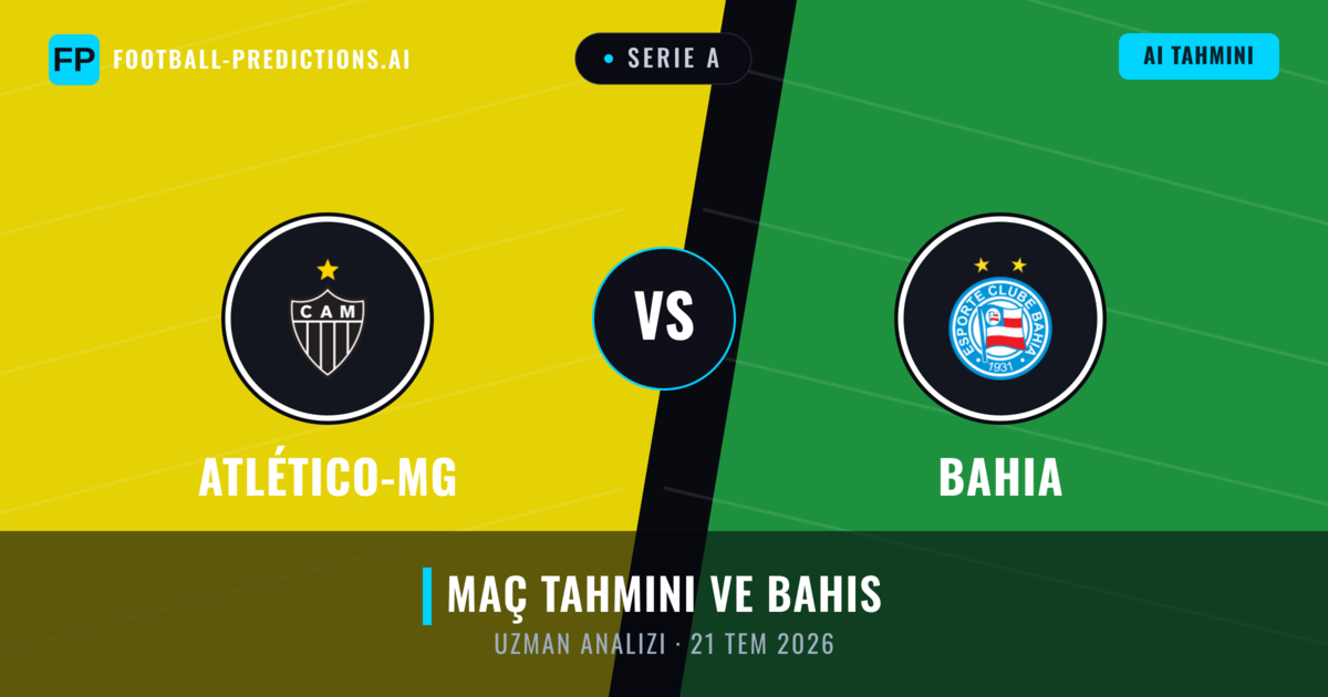 Atlético-MG - Bahia — maç tahmini ve önizleme