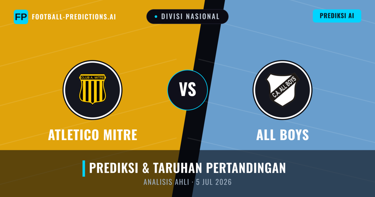 Atletico Mitre vs All Boys — prediksi dan pratinjau pertandingan