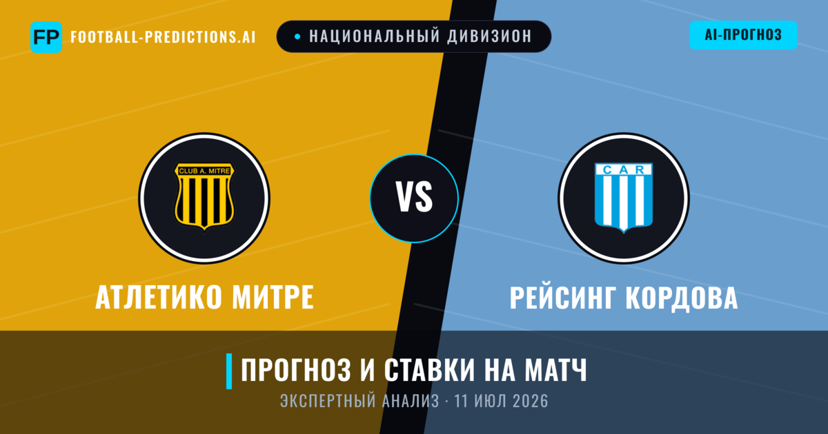 Атлетико Митре – Рейсинг Кордова — прогноз и превью матча