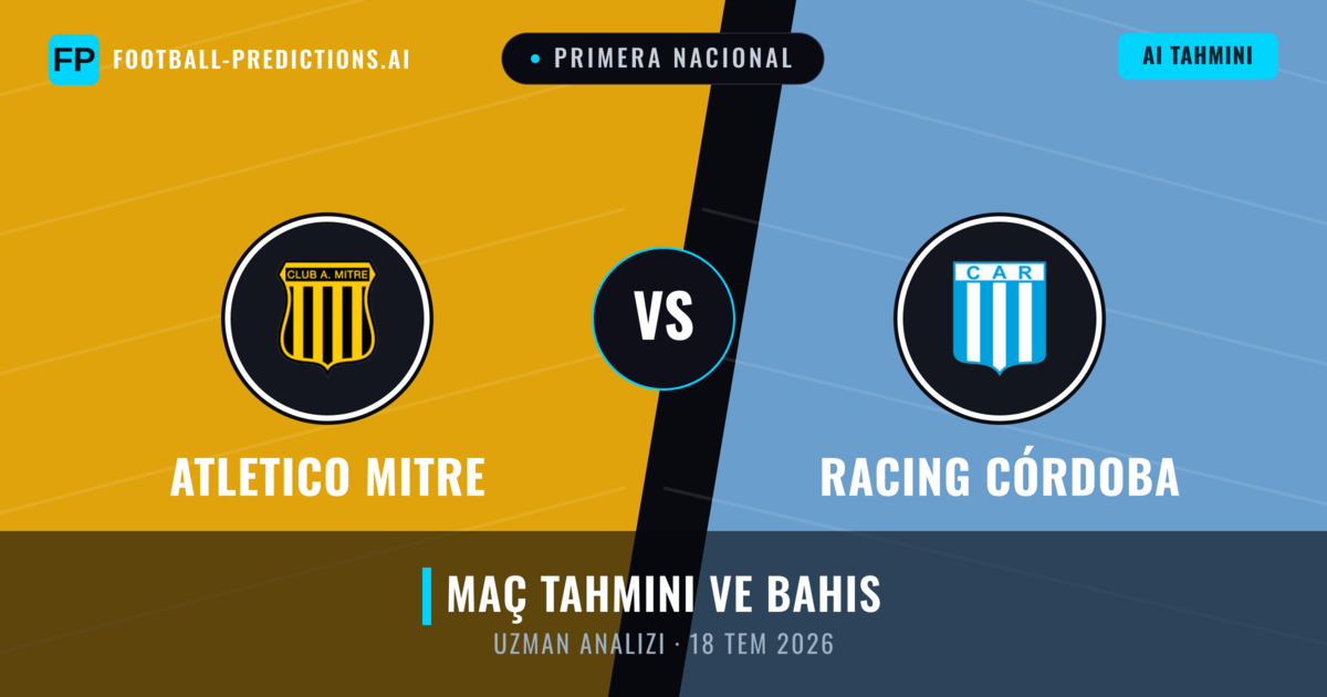 Atletico Mitre - Racing Córdoba — maç tahmini ve önizleme