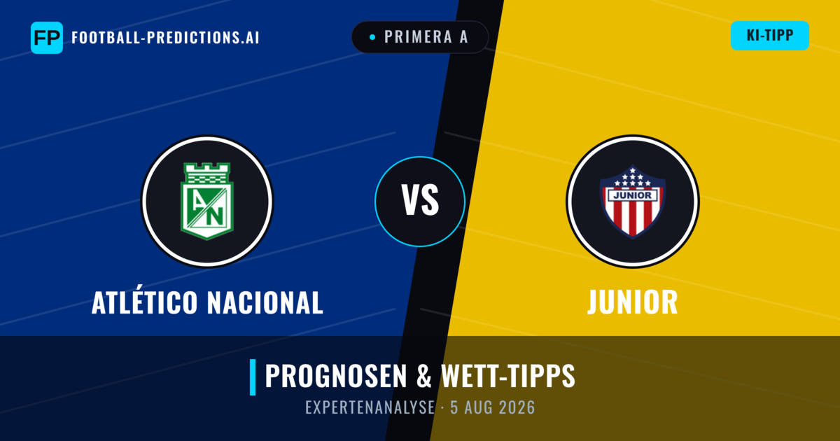 Atlético Nacional vs Junior — Prognose und Spielvorschau