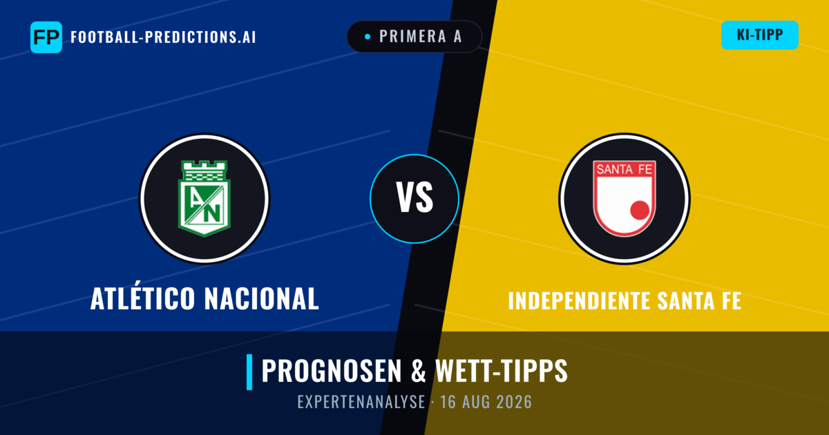 Atlético Nacional vs Independiente Santa Fe — Prognose und Spielvorschau