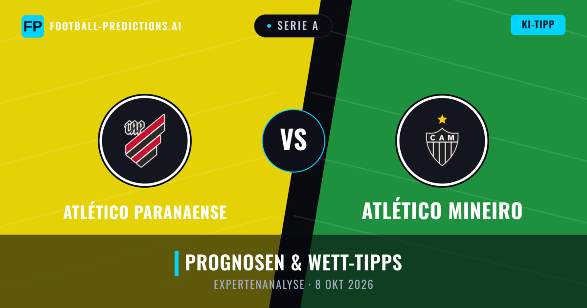 Atlético Paranaense vs Atlético Mineiro — Prognose und Spielvorschau