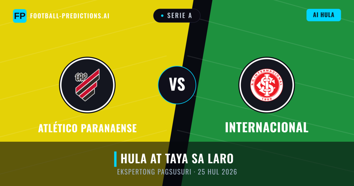 Atlético Paranaense vs Internacional — hula at preview ng laban
