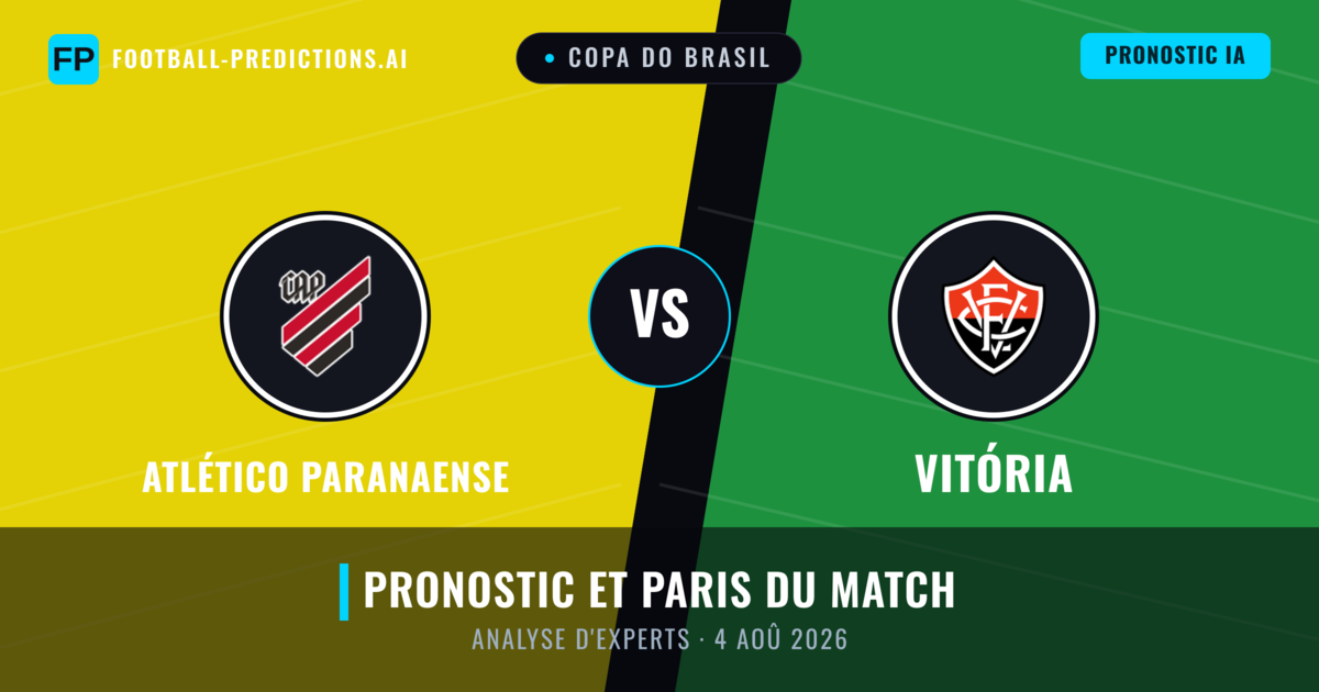 Atlético Paranaense vs Vitória — pronostic et avant-match