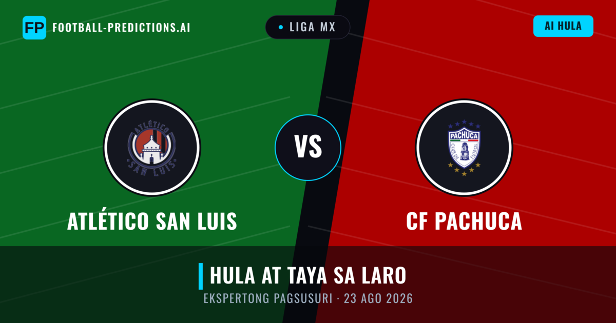 Atlético San Luis vs CF Pachuca — hula at preview ng laban