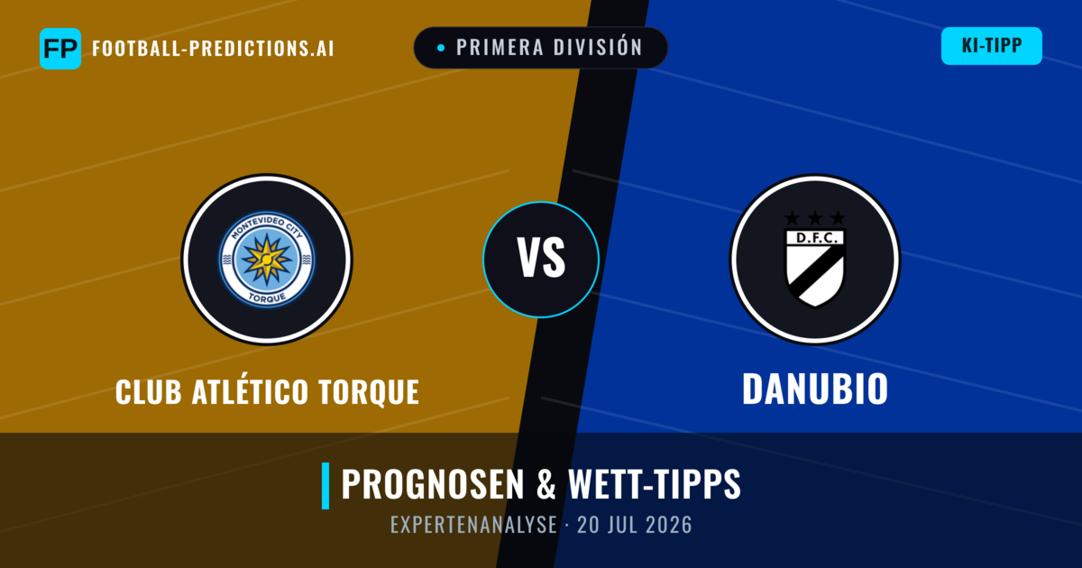 Club Atlético Torque vs Danubio — Prognose und Spielvorschau