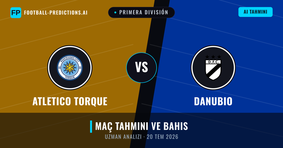 Atletico Torque - Danubio — maç tahmini ve önizleme