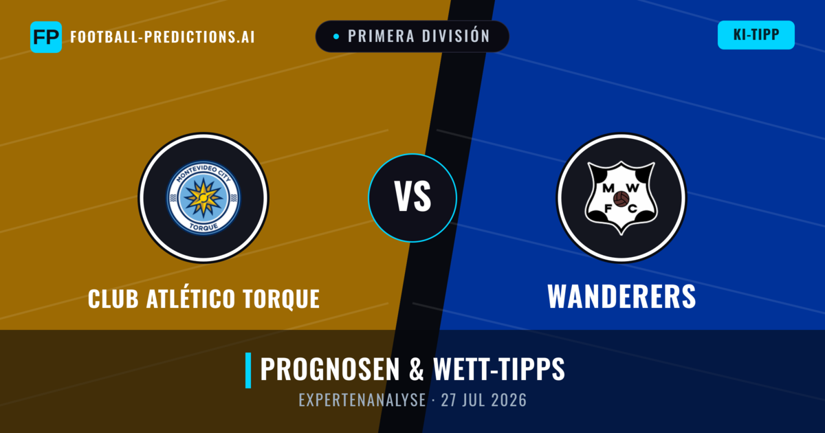 Club Atlético Torque vs Wanderers — Prognose und Spielvorschau
