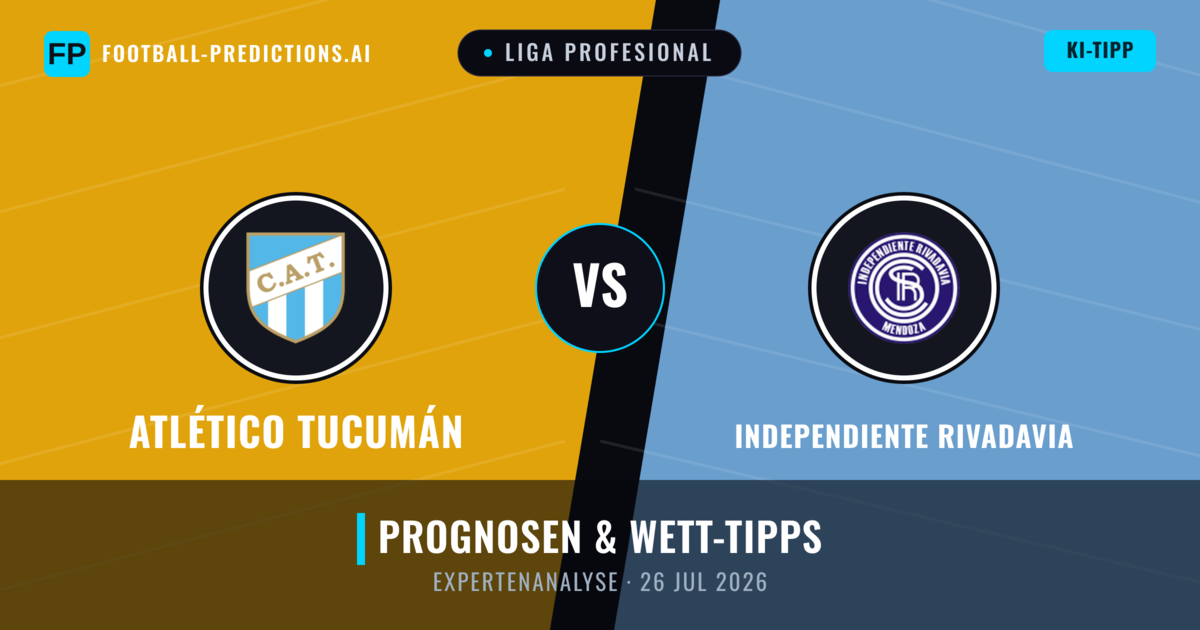 Atlético Tucumán vs Independiente Rivadavia — Prognose und Spielvorschau