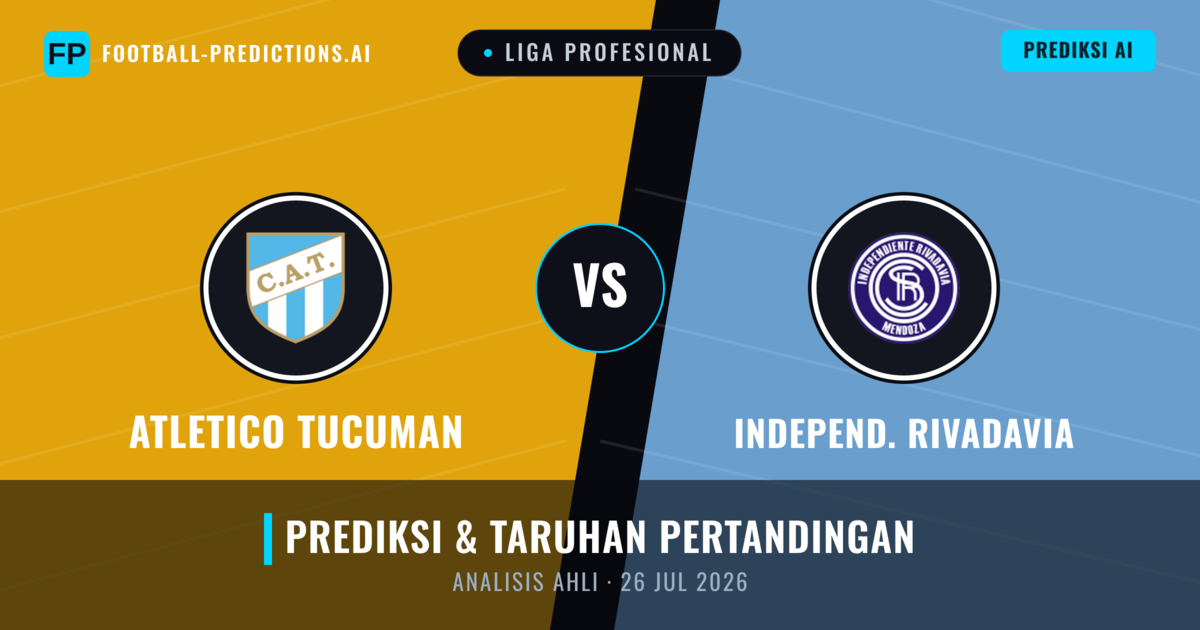 Atlético Tucumán vs Independiente Rivadavia — prediksi dan pratinjau pertandingan