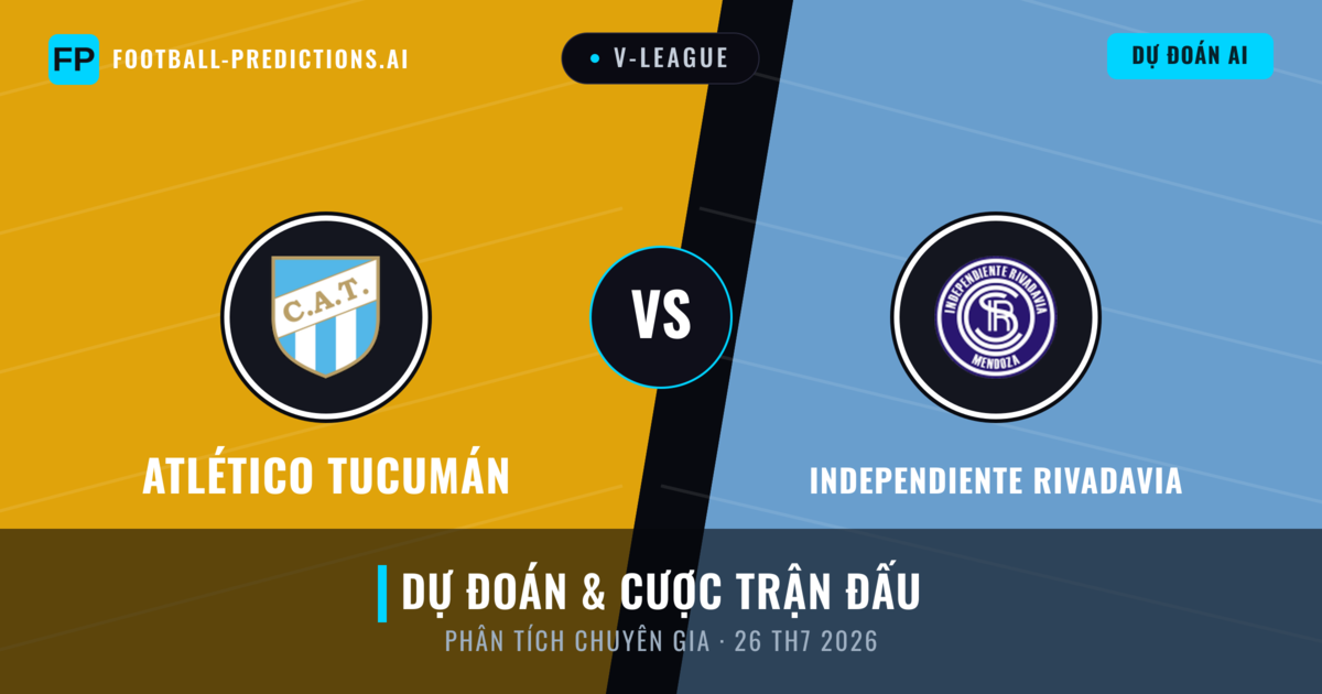 Atlético Tucumán vs Independiente Rivadavia — dự đoán và xem trước trận đấu