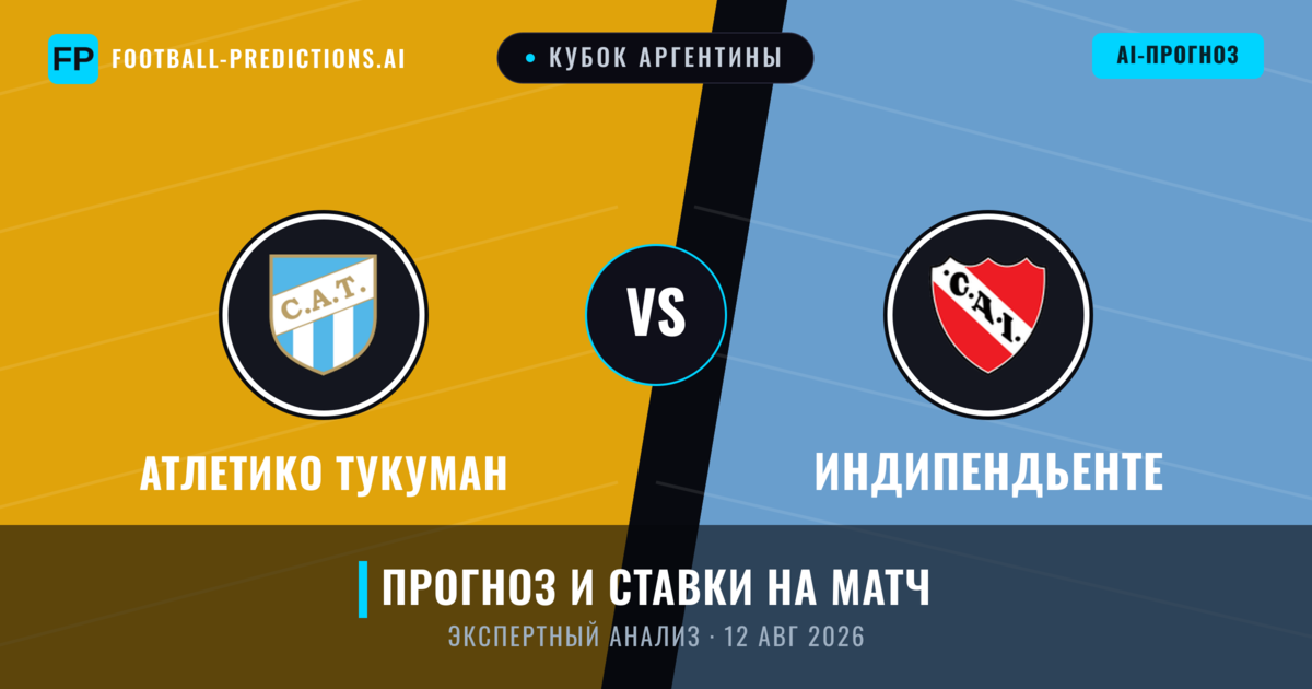 Атлетико Тукуман – Индипендьенте — прогноз и превью матча