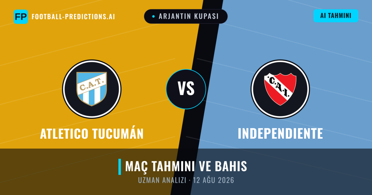 Atletico Tucumán - Independiente — maç tahmini ve önizleme