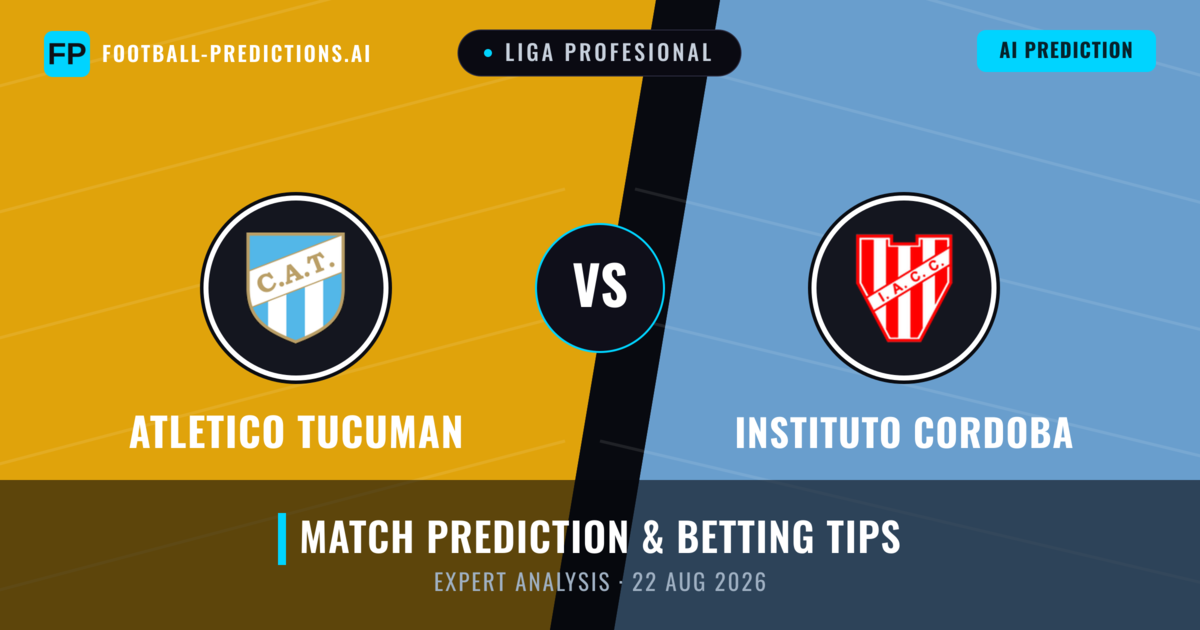 Atletico Tucuman vs Instituto Cordoba — match prediction & preview