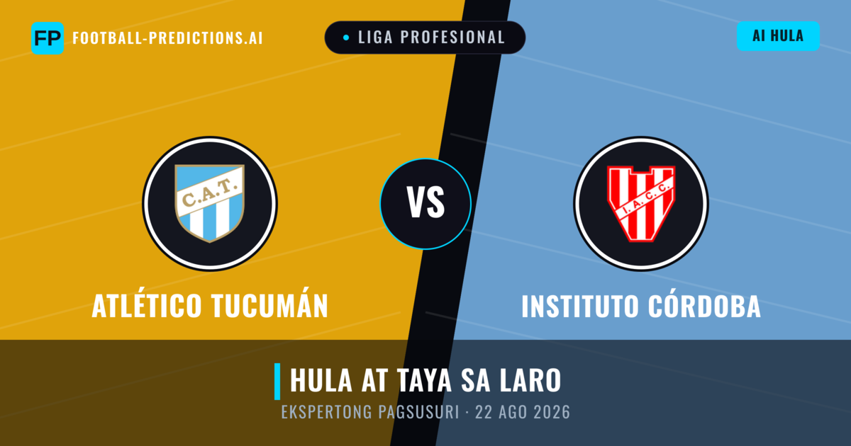 Atlético Tucumán vs Instituto Córdoba — hula at preview ng laban