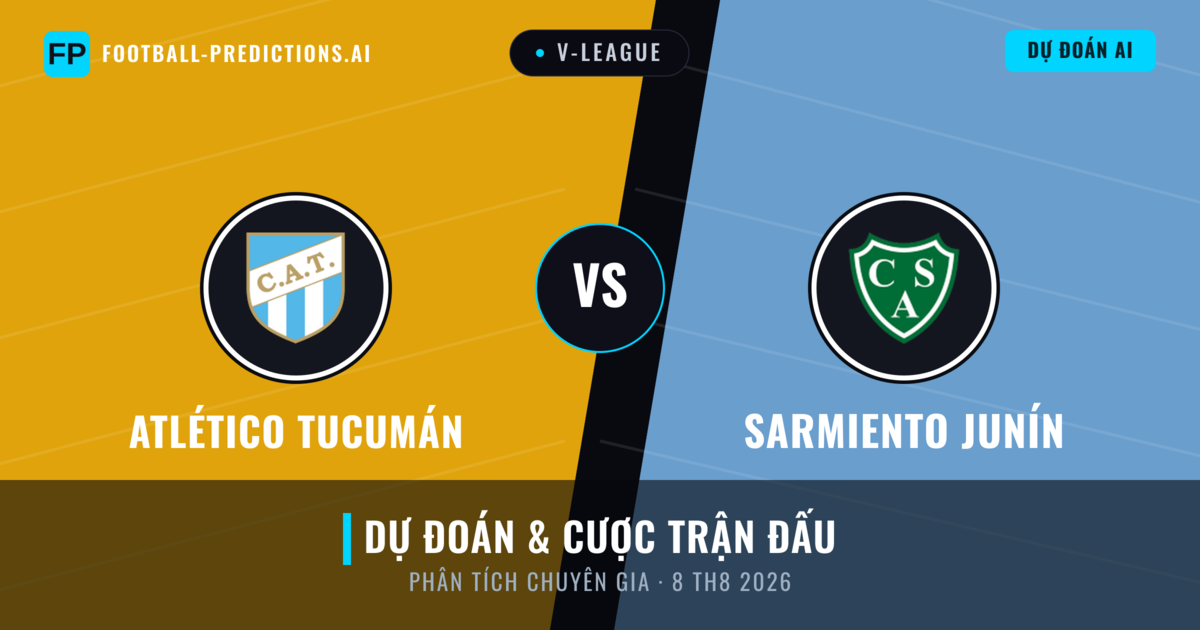Atlético Tucumán vs Sarmiento Junín — dự đoán và xem trước trận đấu