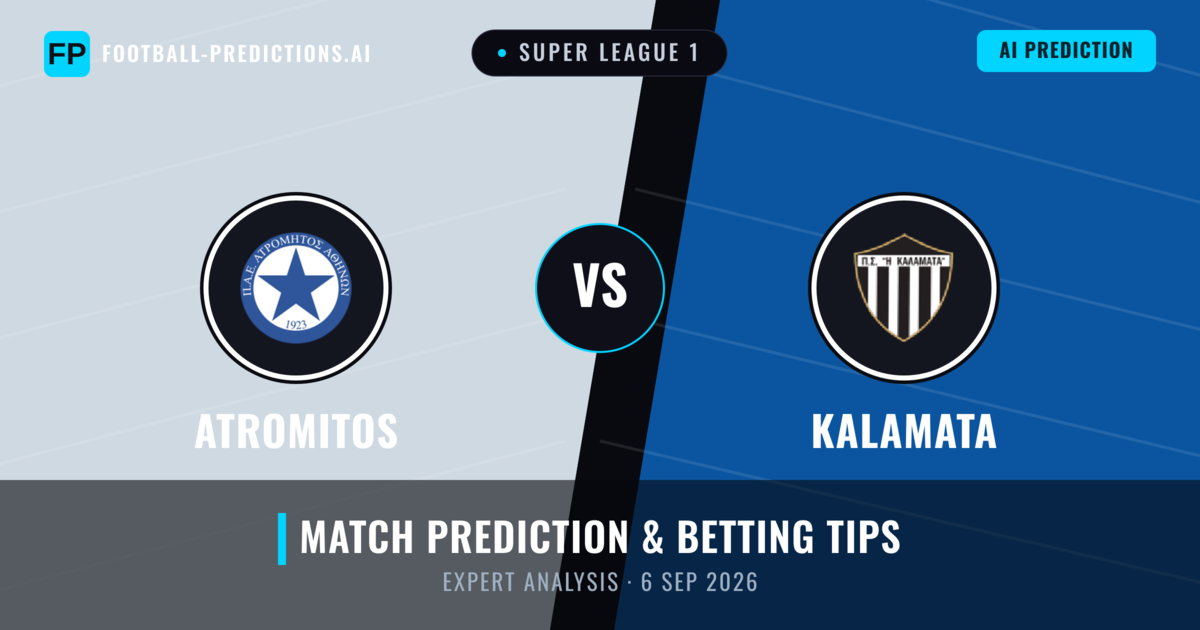 Atromitos vs Kalamata — match prediction & preview