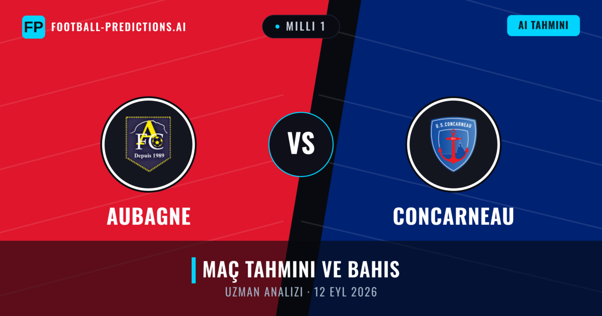 Aubagne - Concarneau — maç tahmini ve önizleme