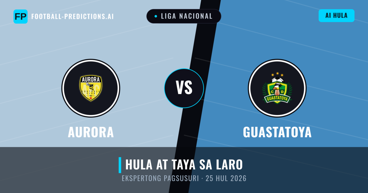 Aurora vs Guastatoya — hula at preview ng laban