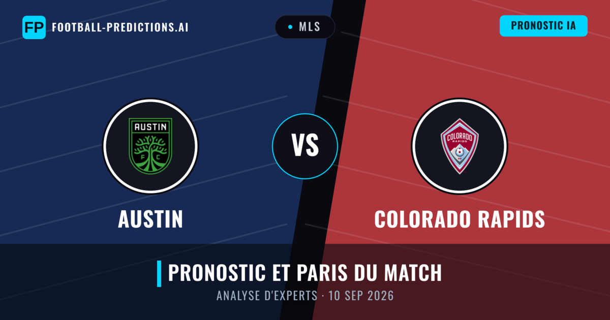 Austin vs Colorado Rapids — pronostic et avant-match