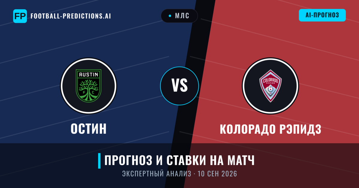 Остин – Колорадо Рэпидз — прогноз и превью матча