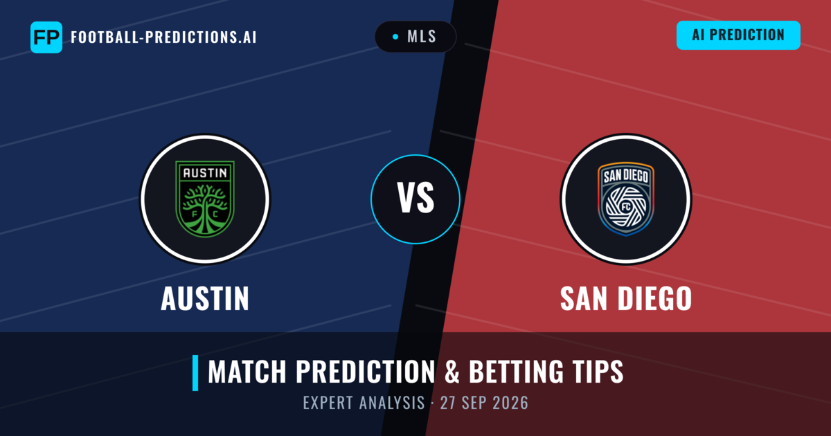 Austin vs San Diego — match prediction & preview