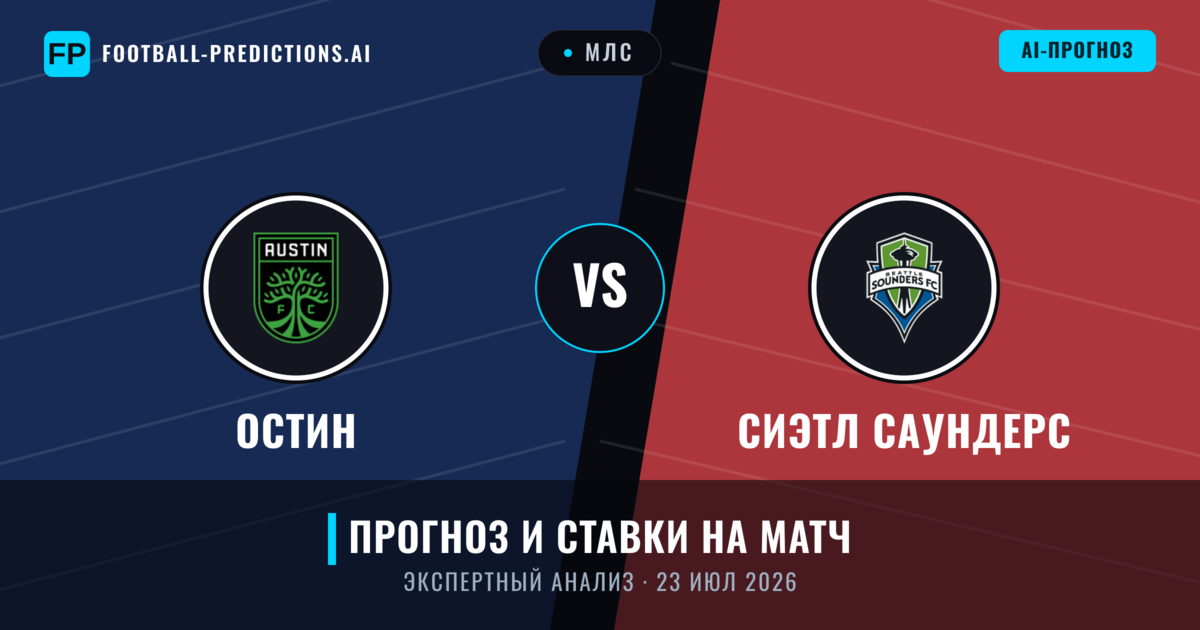 Остин – Сиэтл Саундерс — прогноз и превью матча