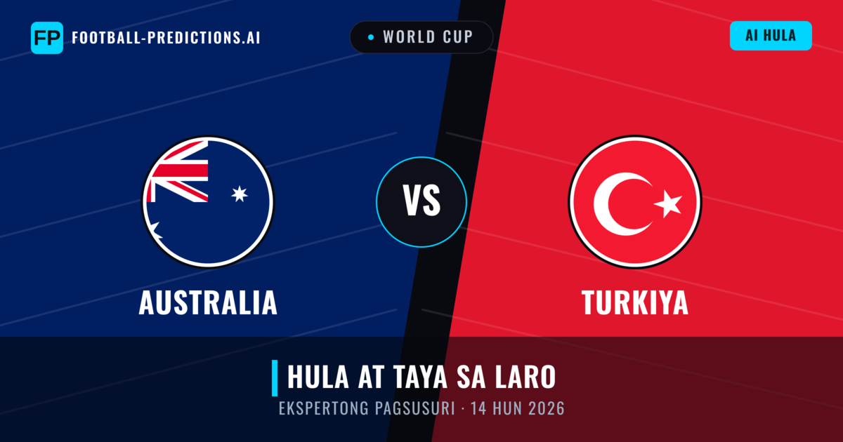 Australia vs Turkiya β hula at preview ng laban