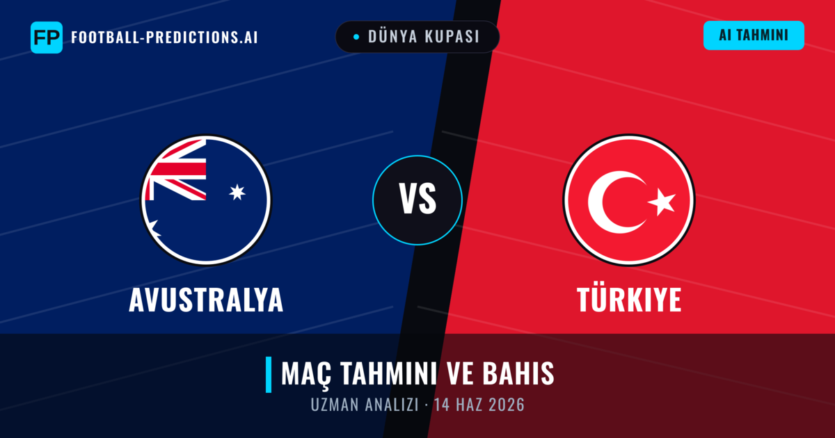 Avustralya - Türkiye — maç tahmini ve önizleme