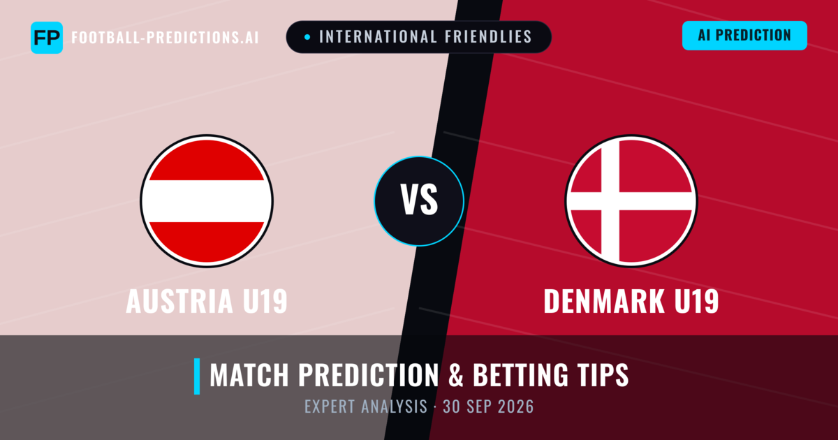 Austria U19 vs Denmark U19 — match prediction & preview