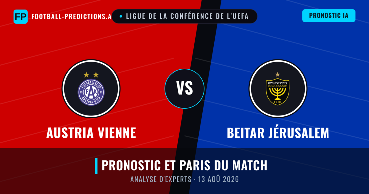 Austria Vienne vs Beitar Jérusalem — pronostic et avant-match