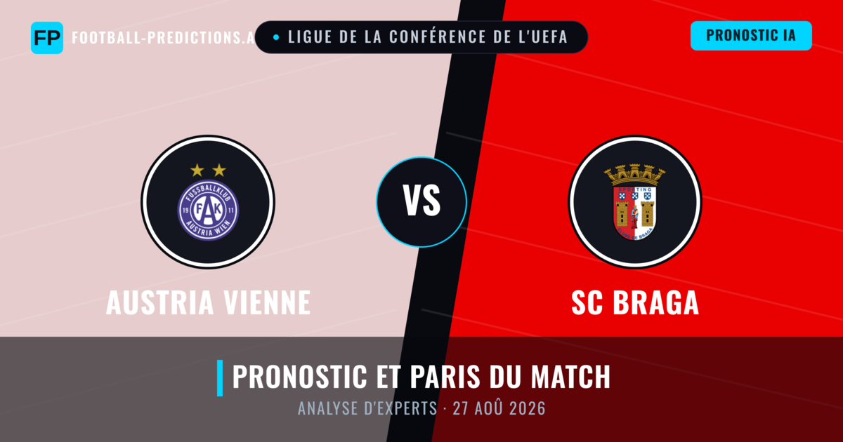 Austria Vienne vs SC Braga — pronostic et avant-match