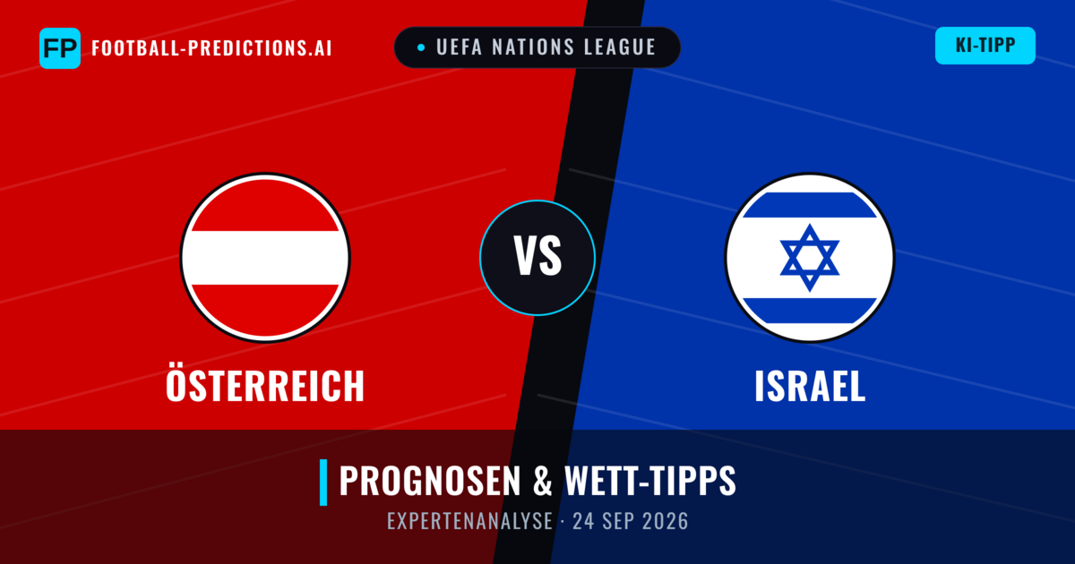 Österreich vs Israel — Prognose und Spielvorschau
