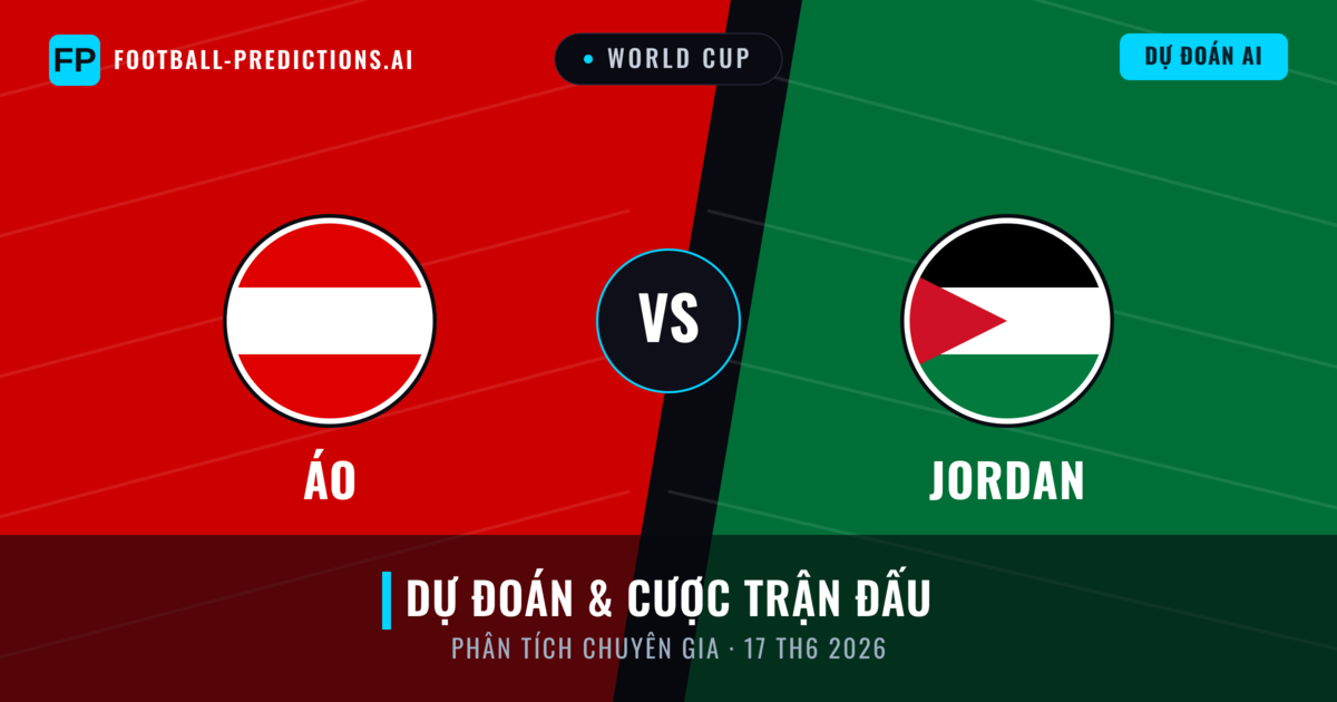 Áo vs Jordan — dự đoán và xem trước trận đấu