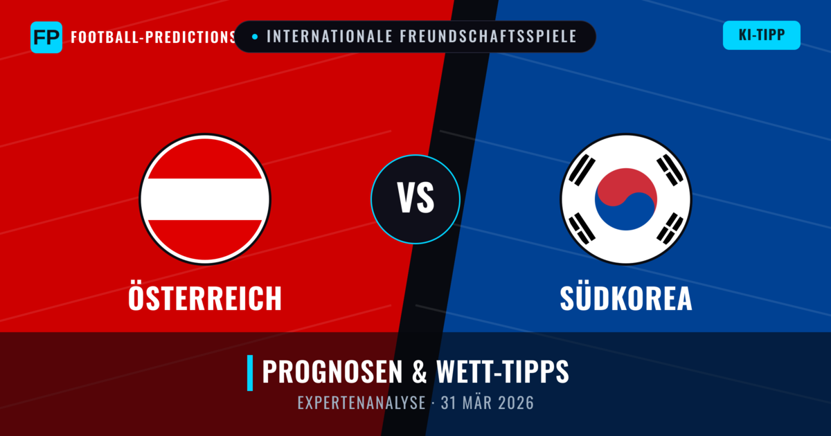 Österreich vs Südkorea — Prognose und Spielvorschau
