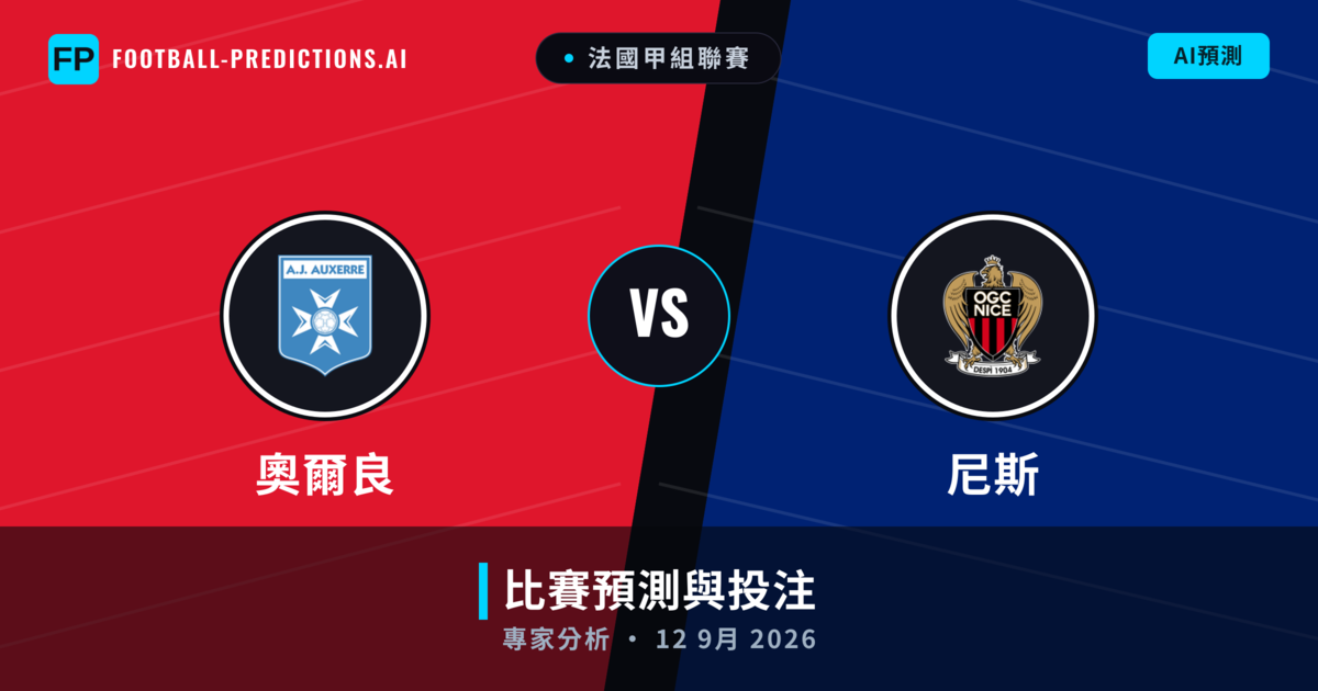 奧爾良 vs 尼斯 — 比赛预测和前瞻