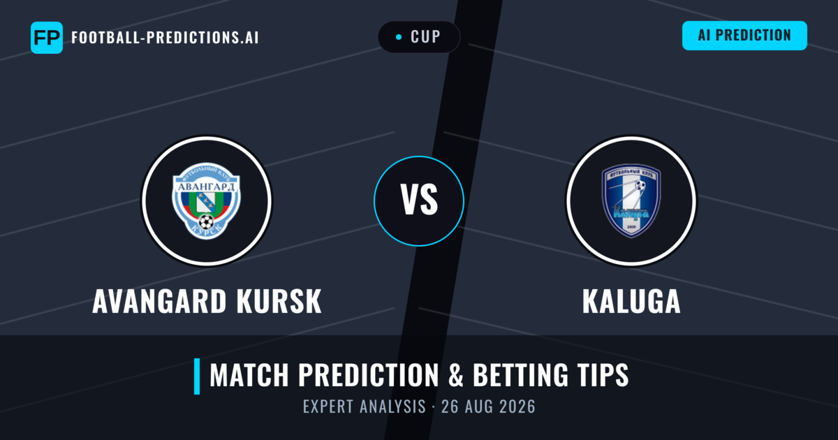Avangard Kursk vs Kaluga — match prediction & preview