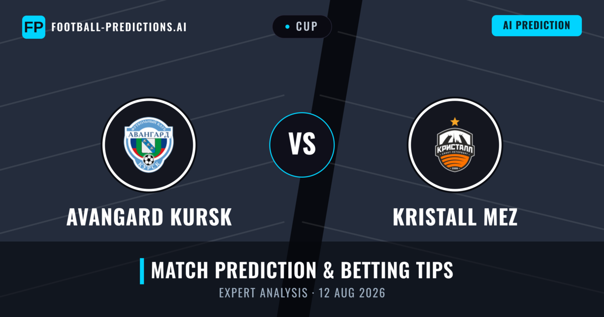 Avangard Kursk vs Kristall MEZ — match prediction & preview