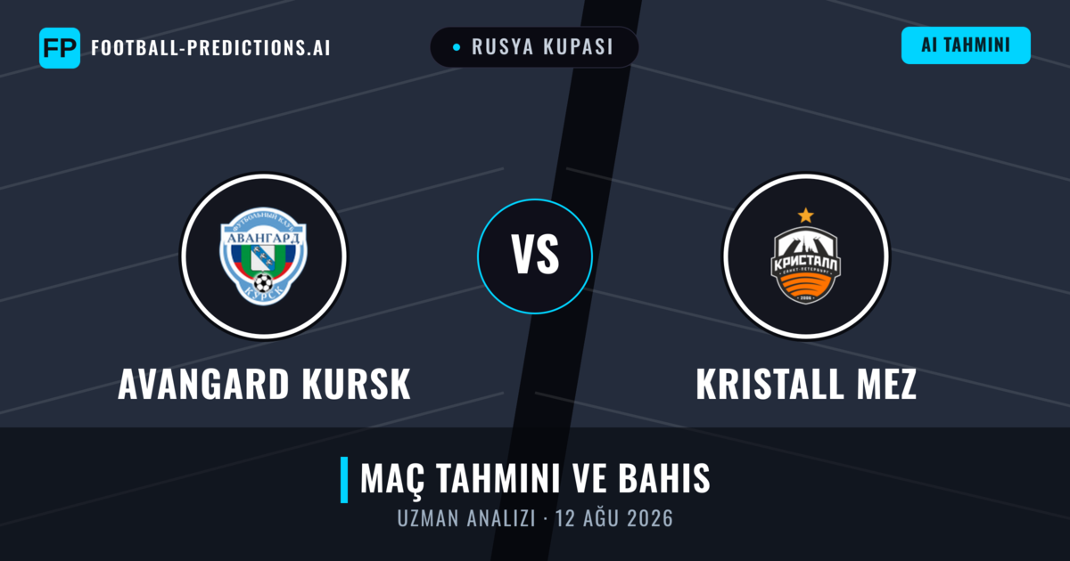 Avangard Kursk - Kristall MEZ — maç tahmini ve önizleme