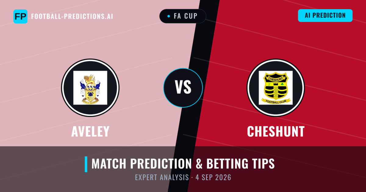 Aveley vs Cheshunt — match prediction & preview