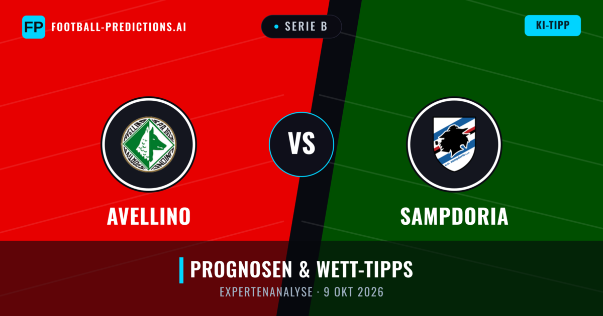 Avellino vs Sampdoria — Prognose und Spielvorschau