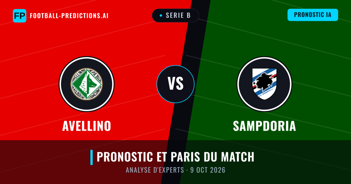 Avellino vs Sampdoria — pronostic et avant-match
