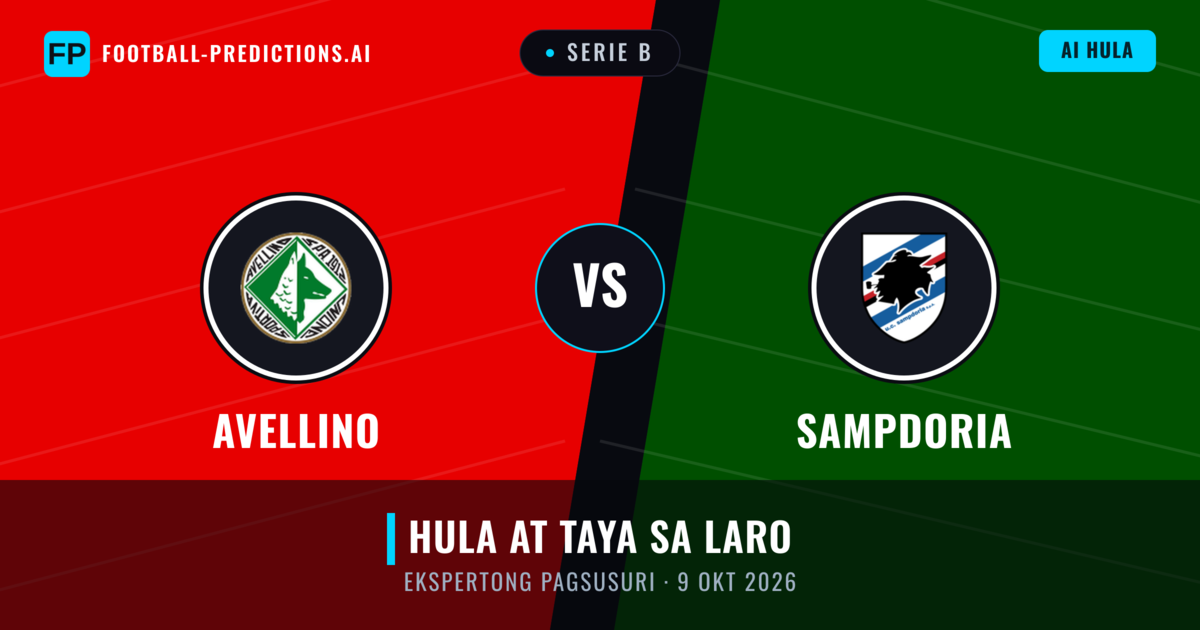 Avellino vs Sampdoria — hula at preview ng laban