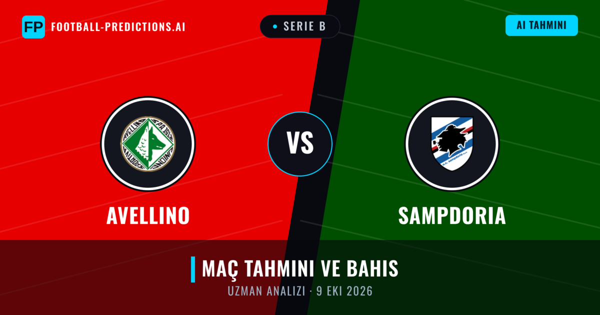 Avellino - Sampdoria — maç tahmini ve önizleme