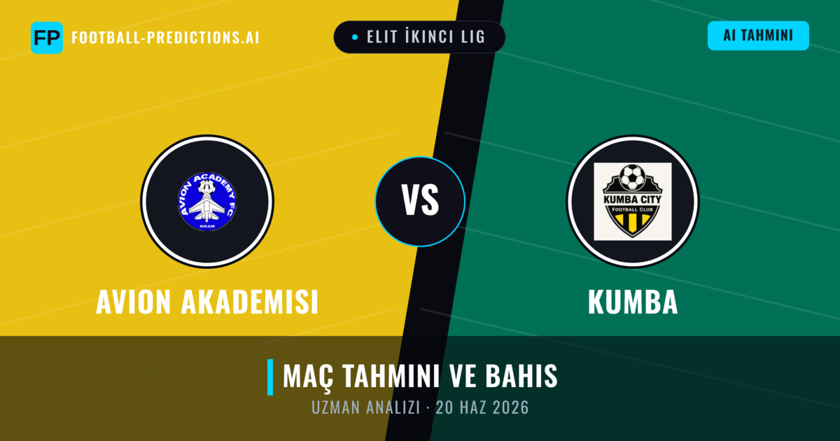 Avion Akademisi - Kumba — maç tahmini ve önizleme
