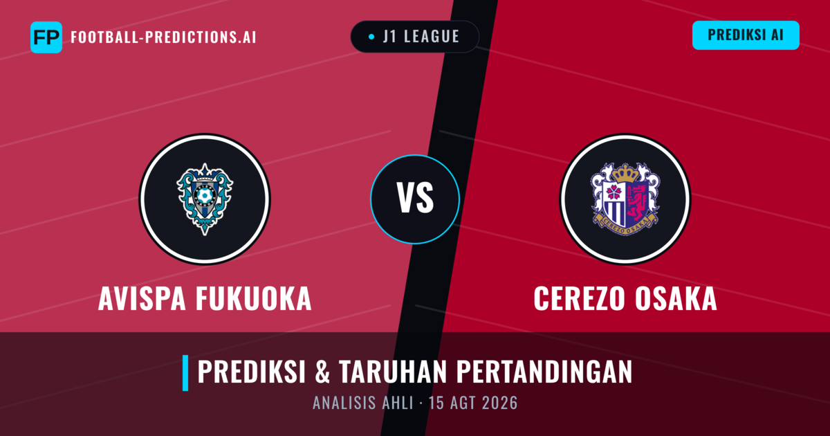 Avispa Fukuoka vs Cerezo Osaka — prediksi dan pratinjau pertandingan