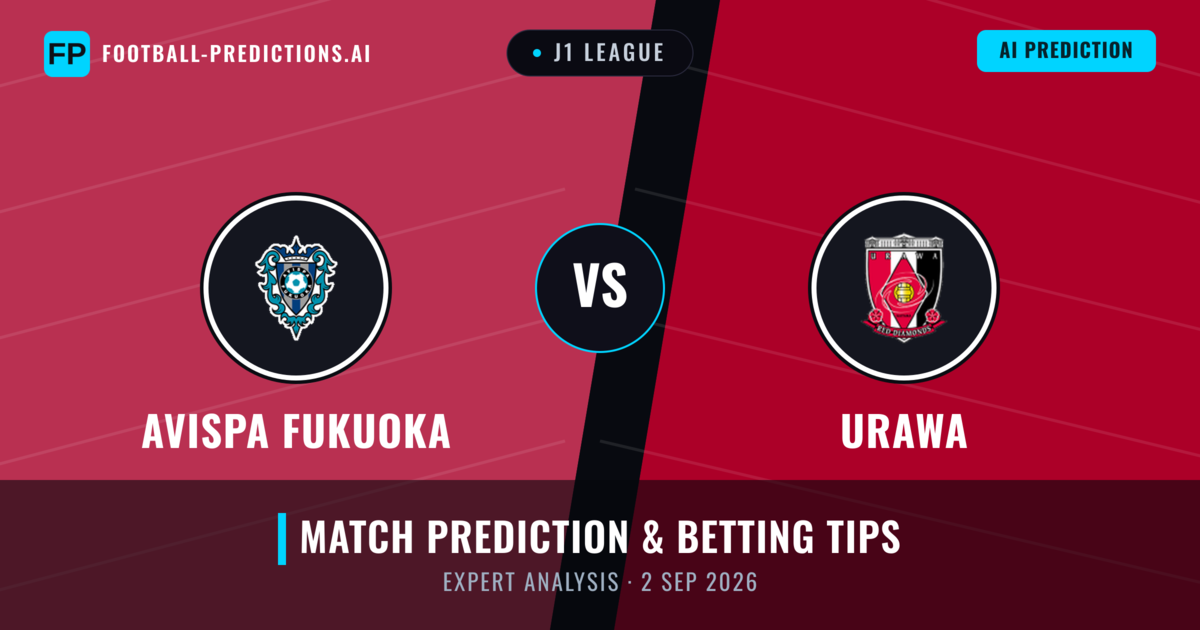 Avispa Fukuoka vs Urawa — match prediction & preview