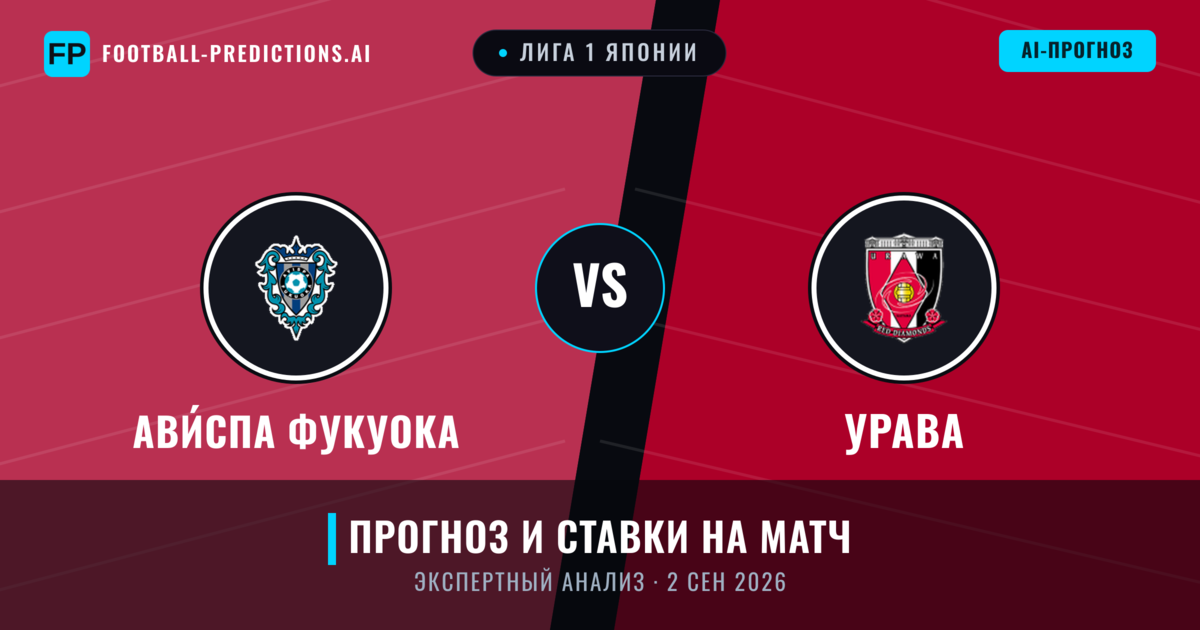 Ави́спа Фукуока – Урава — прогноз и превью матча