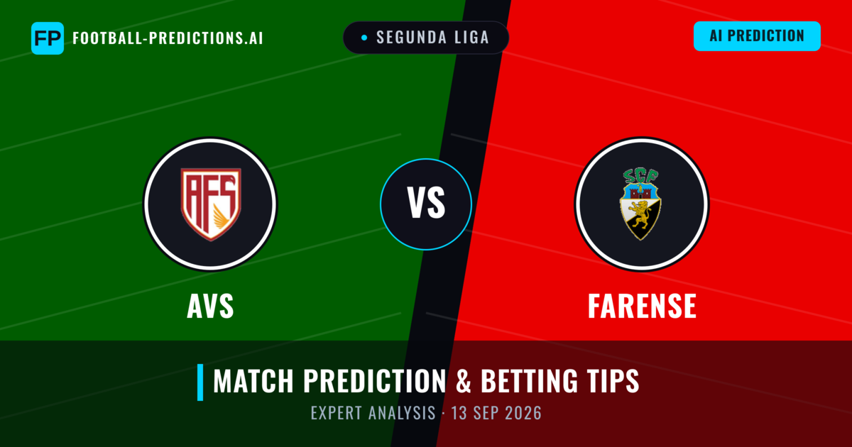 AVS vs Farense — match prediction & preview